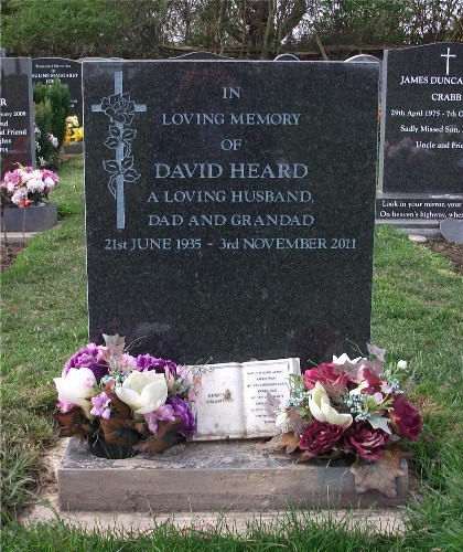 david heard's grave